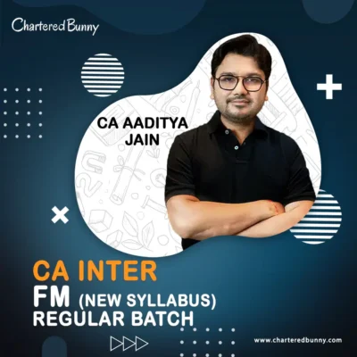 FM CA Final CA Inter AJ sir Aaditya Jain Mumbai