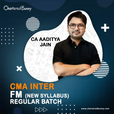 FM CA Final CA Inter AJ sir Aaditya Jain Mumbai