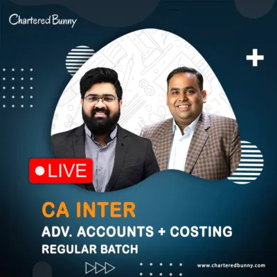 CA Inter - Advanced Accounts & Costing (Regular Batch) by CA Avinash Sancheti & CA Navneet Mundhra - Navin Classes for May 26, Sep 26 & Jan 27 onwards