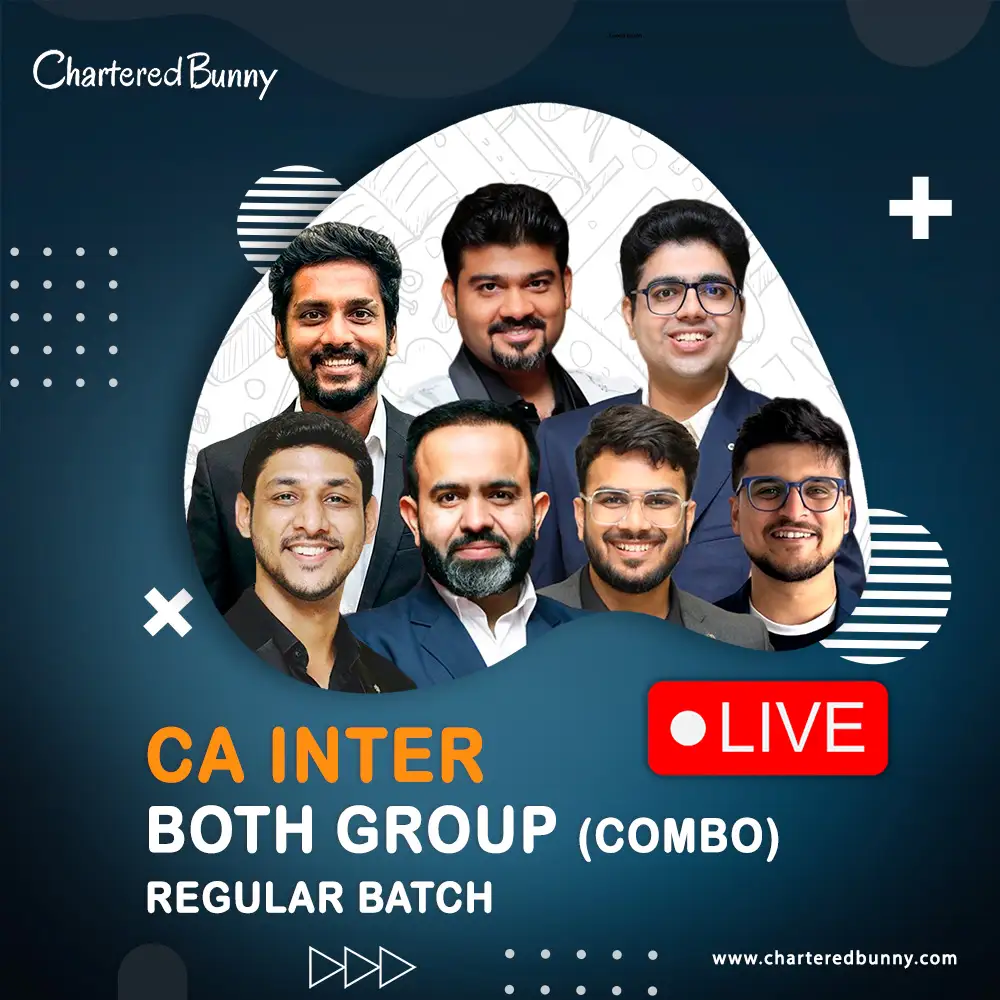 CA Inter Both Group Combo - Law By CA Karan Kumar CA Inter - Both Group Combo (Regular Batch) for Sep 26 & Jan 27 onwards (Law by CA Karan Kumar)