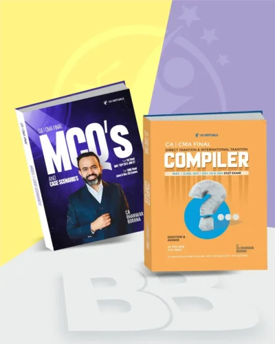 CA/CMA Final - Direct Tax Compiler & MCQ Book (New Scheme) by CA Bhanwar Borana Applicable for Nov 26 & Dec 26 Exams