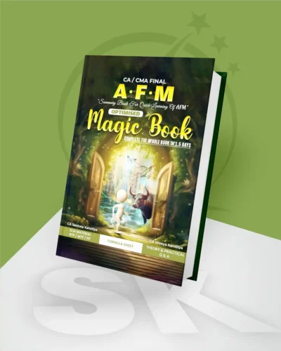 CA Final - Advanced Financial Management (AFM) Magic Book by CA Sankalp Kanstiya