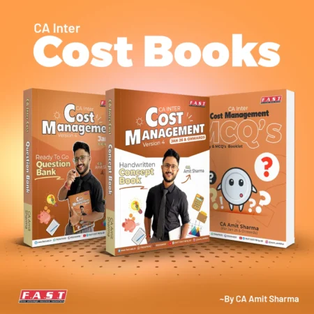 CA Inter - Costing Books (All Book Set) by CA Amit Sharma